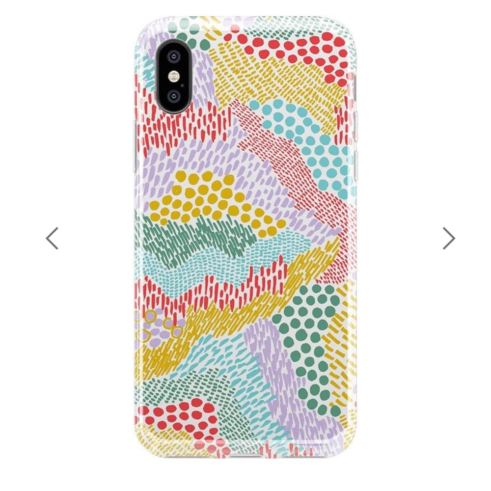 Casley: Color Me Happy | Pattern Colorblock Phone Case for IPhone X/XS